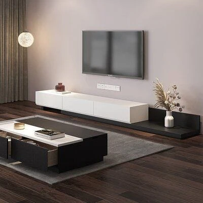 TV TABLE +COFEE TABLE